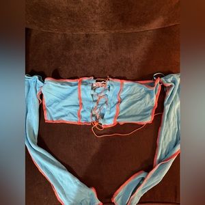 Off Shoulder with sleeve’s tube top